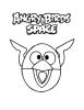 Ausmalbilder Angry Birds Space 4