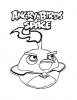Ausmalbilder Angry Birds Space 5