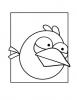 Ausmalbild Angry Birds 1
