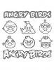 Ausmalbild Angry Birds 11