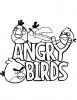 Ausmalbild Angry Birds 12