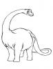 Ausmalbild Kleiner Apatosaurus